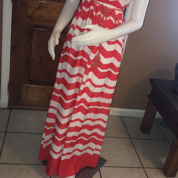 West 36th strapless maxi dress sz large run m nwt - Picture 5 of 7